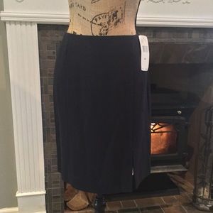 Jones New York Navy Pencil Skirt NWT
